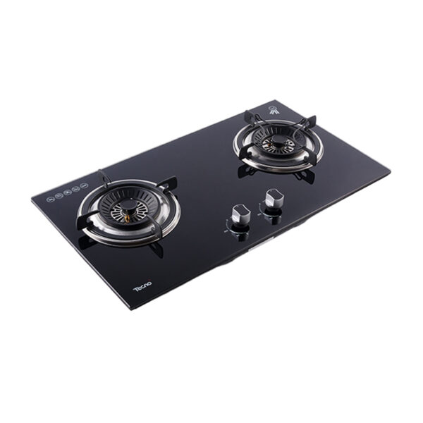เตาแก๊ส 2 หัวเตา แบบฝังเฟอร์นิเจอร์ Tecnostar รุ่น TNS HB JET GB ขนาด 71 ซม. - Image 3